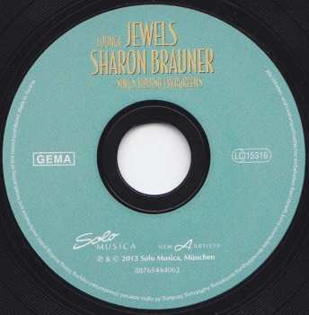 CD Sharon Brauner: Lounge Jewels - Sharon Brauner Sings Yiddish Evergreens 343085