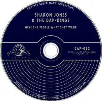 CD Sharon Jones & The Dap-Kings: Give The People What They Want 530156