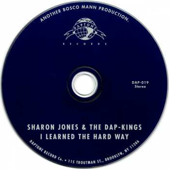 CD Sharon Jones & The Dap-Kings: I Learned The Hard Way DIGI 370620