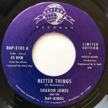 11SP/Box Set Sharon Jones & The Dap-Kings: I Learned The Hard Way LTD 132385