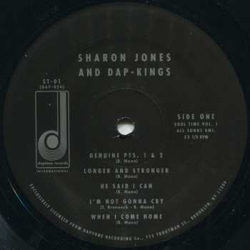 LP Sharon Jones & The Dap-Kings: Soul Time! LTD 354866