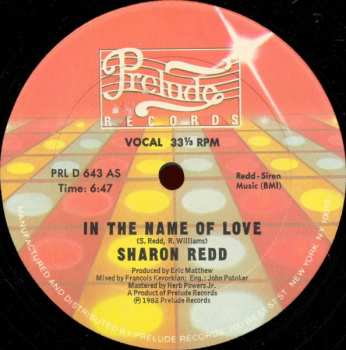 Album Sharon Redd: In The Name Of Love