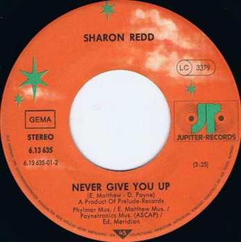 SP Sharon Redd: In The Name Of Love / Never Give You Up 487019