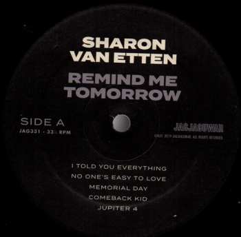 LP Sharon Van Etten: Remind Me Tomorrow 383399