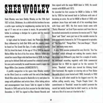 CD Sheb Wooley: Goodbye Texas Hello Tennessee 1950-1962 519815