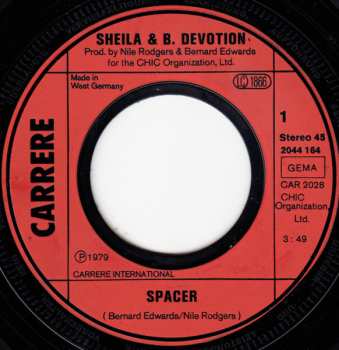 SP Sheila & B. Devotion: Spacer