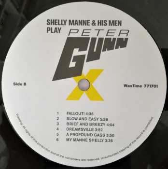 LP Shelly Manne & His Men: Play Peter Gunn LTD 350336