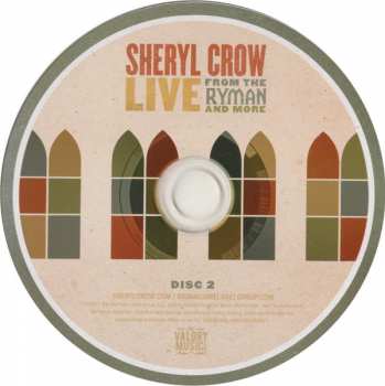 2CD Sheryl Crow: Live From The Ryman And More 392723