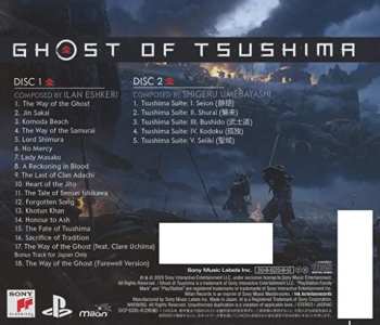2CD Shigeru Umebayashi: Ghost of Tsushima (Music from the Video Game) 540303