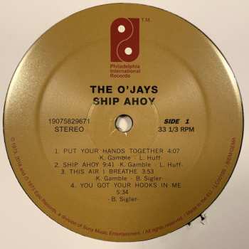 LP The O'Jays: Ship Ahoy 32373