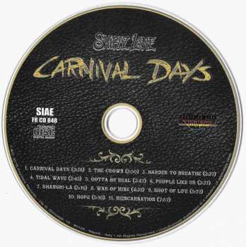 CD Shiraz Lane: Carnival Days 6468