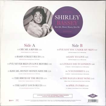 LP Shirley Bassey: Kiss Me, Honey Honey, Kiss Me 139253
