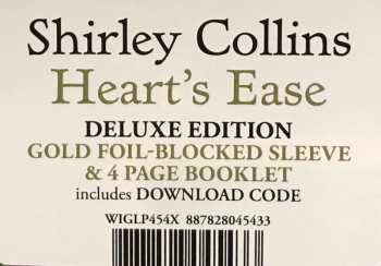 LP Shirley Collins: Heart's Ease DLX | LTD