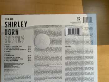 LP Shirley Horn Trio: Softly 74915