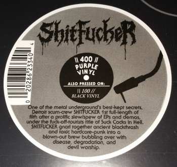 LP Shitfucker: Suck Cocks In Hell LTD | CLR 136598