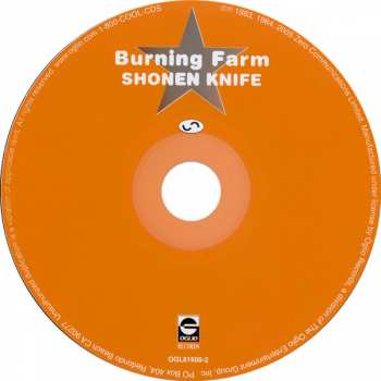 CD Shonen Knife: Burning Farm 300819