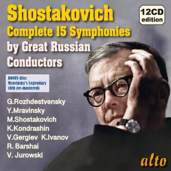 Complete 15 Symphonies By Great Russian Conductors
