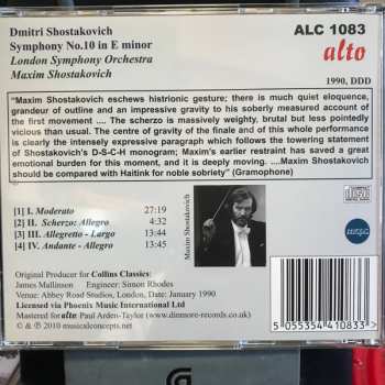 CD Dmitri Shostakovich: Symphony No. 10 In E Minor 459048