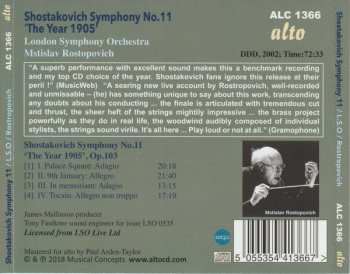 CD Dmitri Shostakovich: Symphony No 11 "The Year 1905' 472785