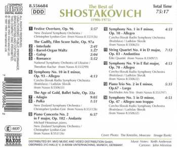 CD Dmitri Shostakovich: The Best Of Shostakovich 433167
