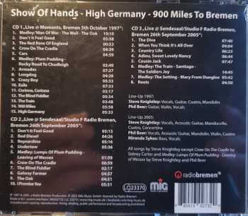 3CD Show Of Hands: High Germany - 900 Miles To Bremen 496493