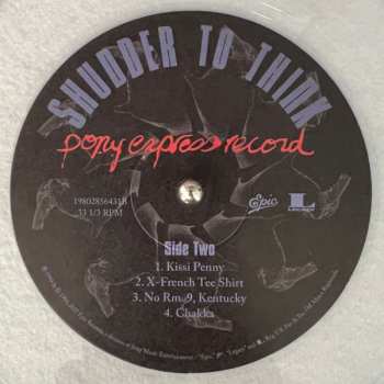 2LP Shudder To Think: Pony Express Record CLR