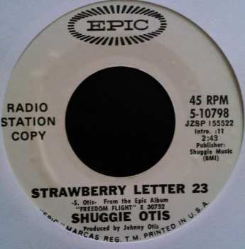 Album Shuggie Otis: Strawberry Letter 23 / Ice Cold Daydream