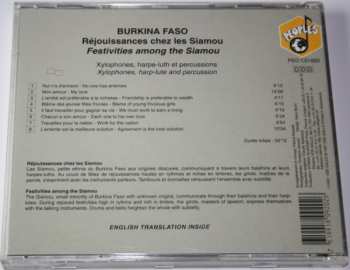 CD Siamou: Burkina Faso - Réjouissances Chez Les Siamou = Festivities Among The Siamou 227469