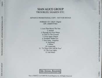 CD Sian Alice Group: Troubled, Shaken Etc 505590