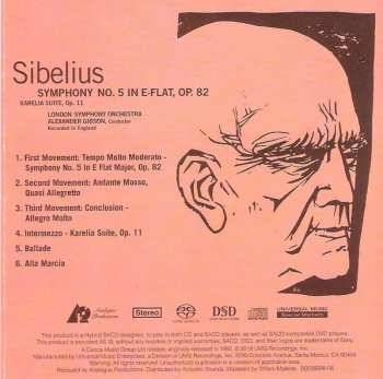 SACD Jean Sibelius: Symphony No.5 And Karelia Suite 410710