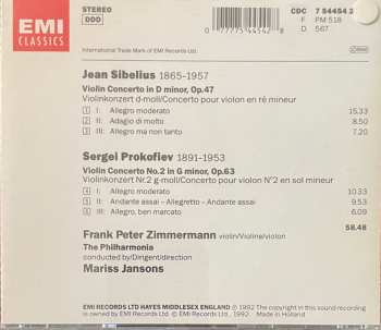 CD Sergei Prokofiev: Violinkonzert / Violinkonzert No.2