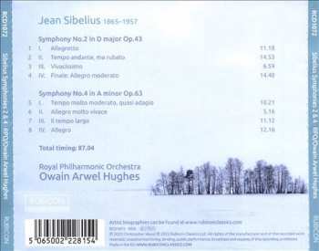 CD Jean Sibelius: Symphonies No. 2 & 4 420974