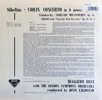 LP Jean Sibelius: Violin Concerto In D Minor Op.47 469035