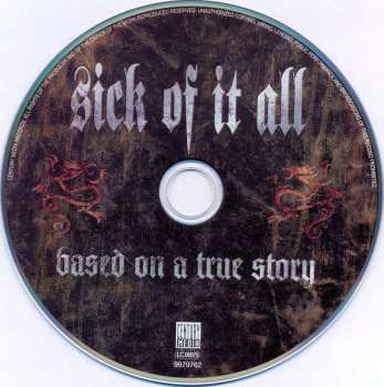 CD Sick Of It All: Based On A True Story 3641