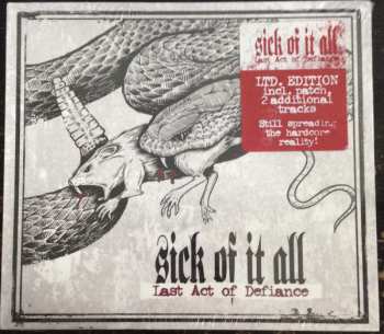CD Sick Of It All: Last Act Of Defiance LTD 19719