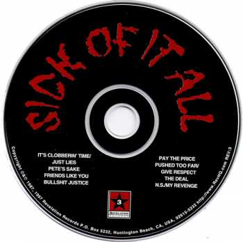 CD Sick Of It All: Sick Of It All 235709
