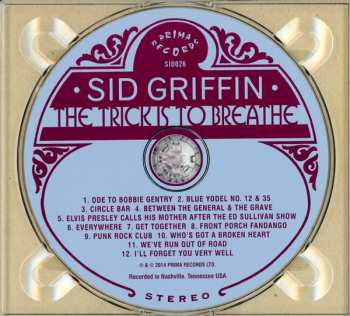 CD Sid Griffin: The Trick Is To Breathe 312779