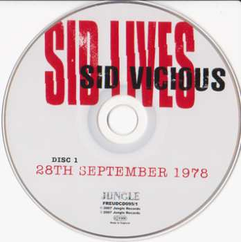 2CD Sid Vicious: Sid Lives 106575