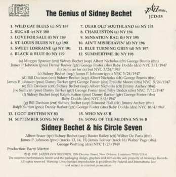 CD Sidney Bechet: The Genius Of Sidney Bechet. This Is Jazz Broadcasts + Bechet's Circle Seven 245951
