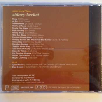 CD Sidney Bechet: Summertime  410733