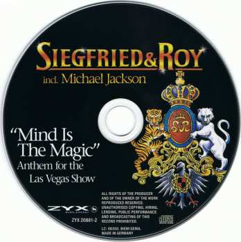 CD Siegfried & Roy: Magic Music (The Show) 399464
