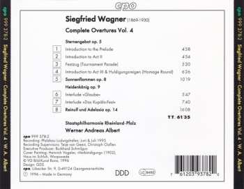 7CD Siegfried Wagner: Siegfried Wagner: Complete Orchestral Works 111912