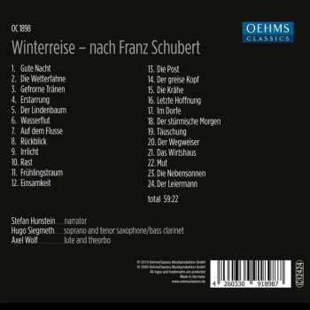 CD Hugo Siegmeth: Winterreise - Nach Franz Schubert 469694