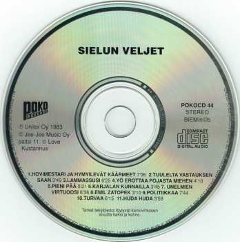 CD Sielun Veljet: Sielun Veljet 414266