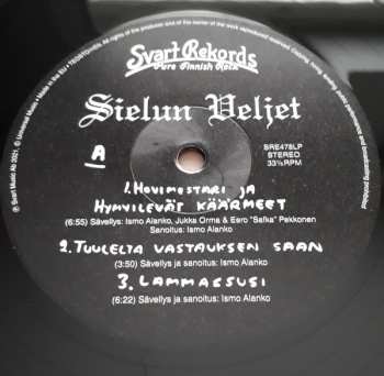 LP Sielun Veljet: Sielun Veljet LTD 409953