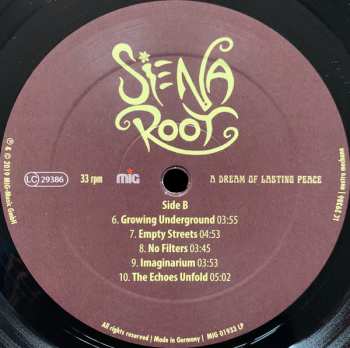 LP Siena Root: A Dream Of Lasting Peace LTD 58187