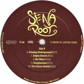 LP Siena Root: A Dream Of Lasting Peace LTD 255140