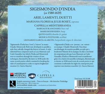 2CD Sigismondo D'India: Lamenti & Sospiri 114509
