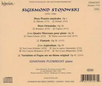 CD Sigismund Stojowski: Music For Piano 277339