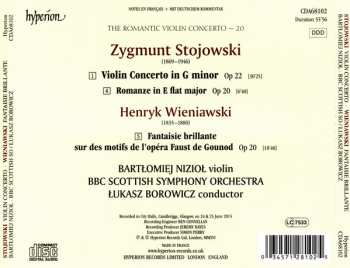 CD Sigismund Stojowski: Violin Concerto In G Minor, Op 22 • Romanze, Op 20 • Fantaisie Brillante Sur Des Motifs De Faust 251586